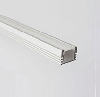Профиль для светодиодной ленты накладной квадратный General GAS-GLS-2000x12x16 200см (гибкий) картинка 
